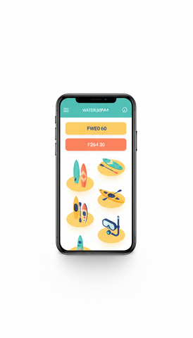 Mobile Booking Experience Interface