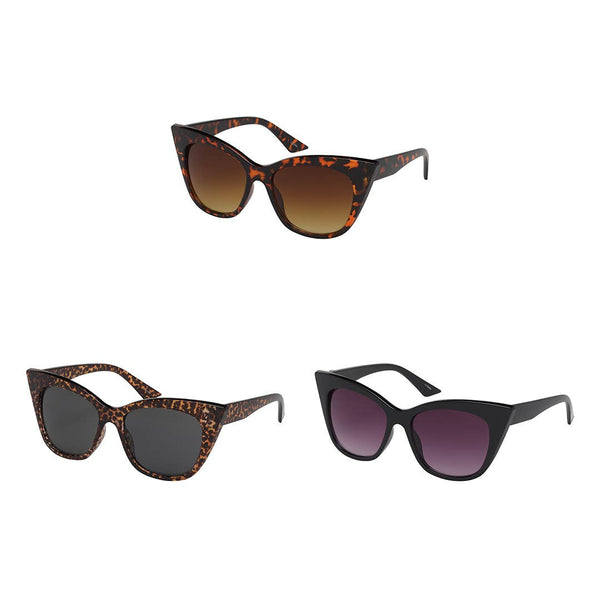 Blue Gem Sunglasses Inc - 1700 - Rose - Assorted Colors - 6 PC Minimum