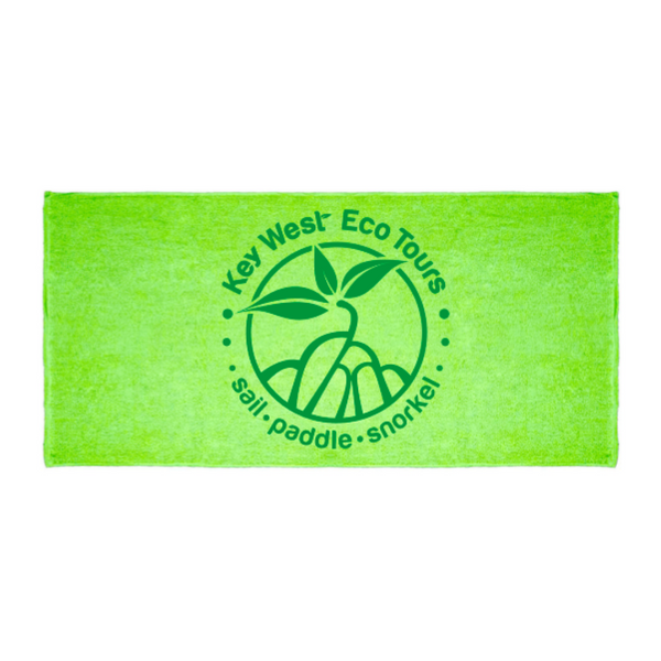 Logo Terry Cloth Beach Towels