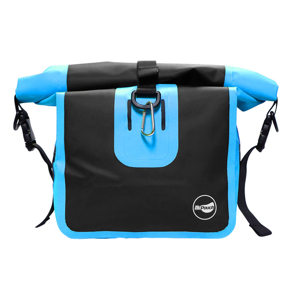 Nupouch - Waterproof Crossbody Bag - Black/Blue